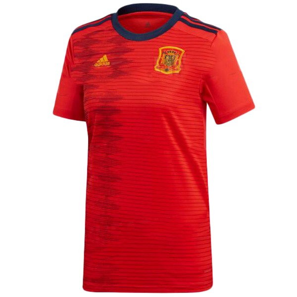 Camiseta España Primera equipación Mujer 2019 Rojo